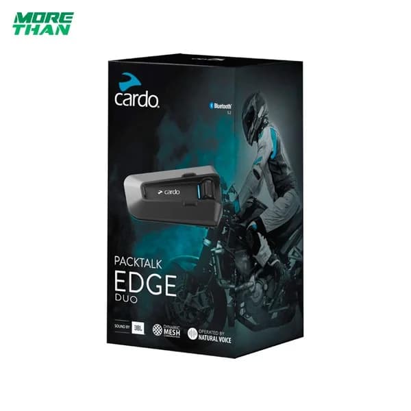 บลูทูธติดหมวก Cardo Bluetooth Packtalk Edge DUO (แพ็คคู่)