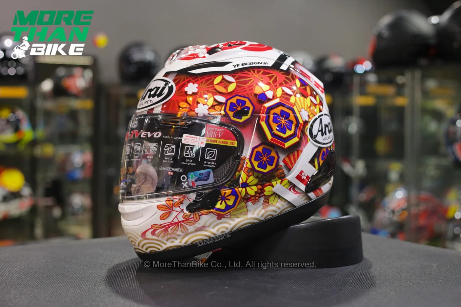 หมวกกันน็อค Arai รุ่น RX-7V Evo ลาย Nakagami GP3