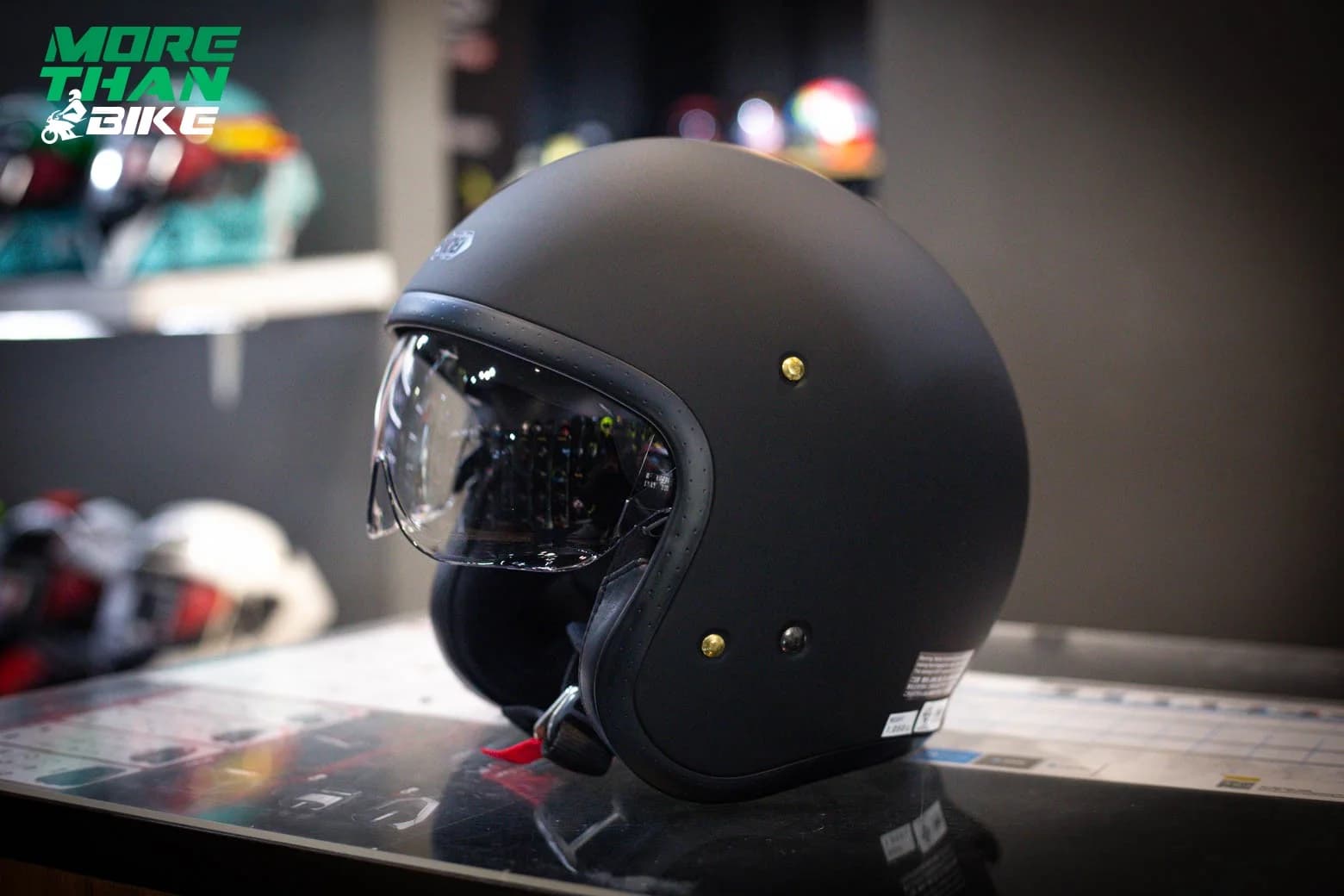 หมวกกันน็อค SHOEI รุ่น J.O. สี Matt Black (ดำด้าน)