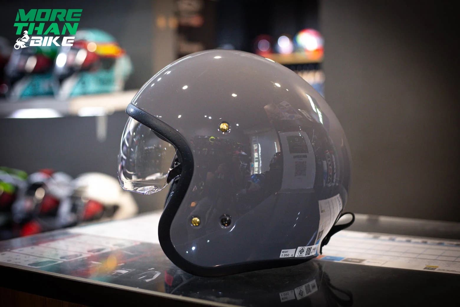 หมวกกันน็อค SHOEI รุ่น J.O. สี Basalt Grey (เทาเงา)