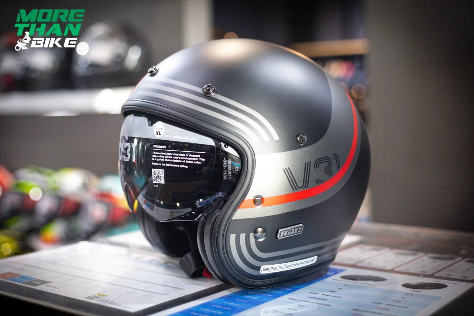 หมวกกันน็อค HJC รุ่น V-31 ลาย Byron MC1