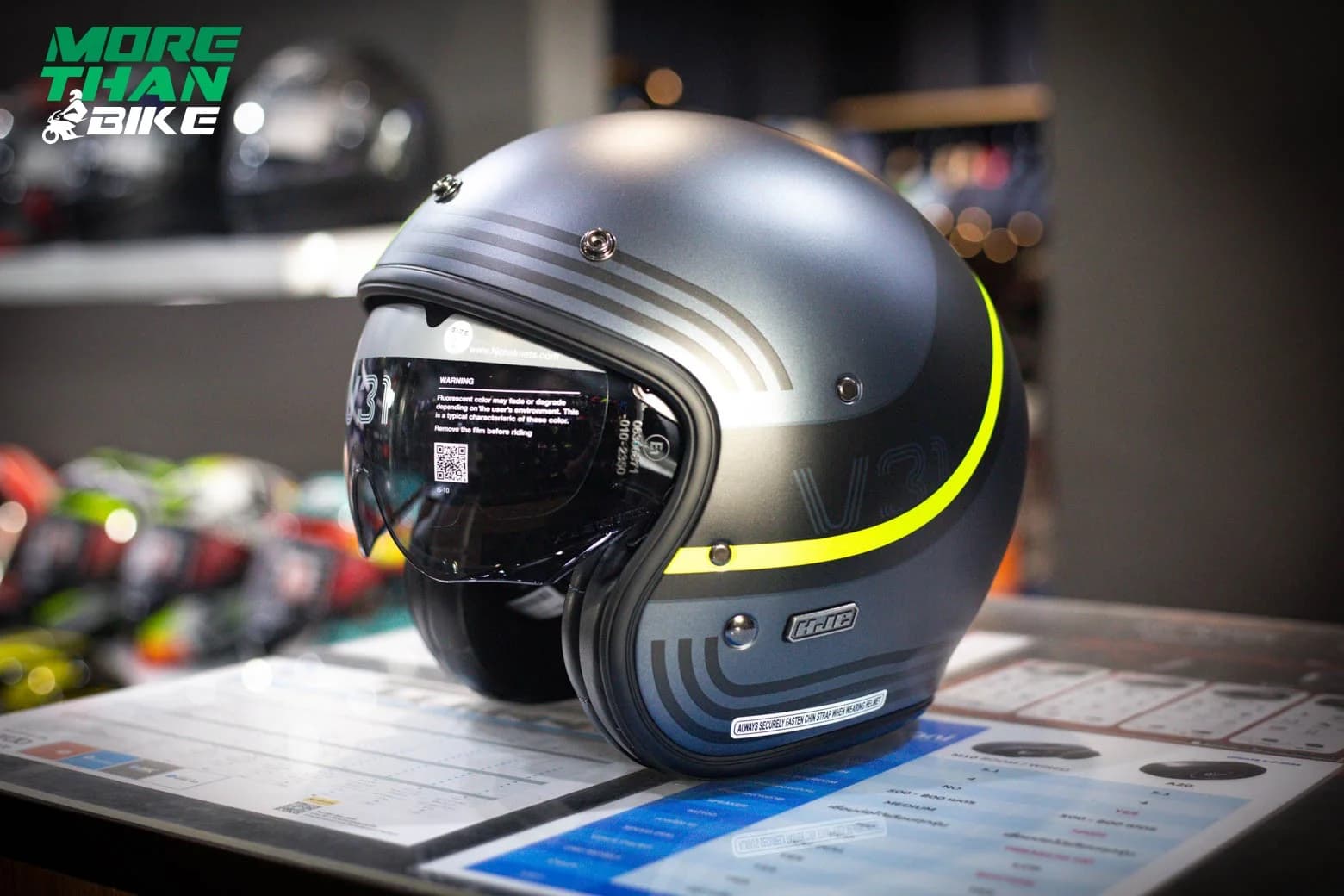 หมวกกันน็อค HJC รุ่น V-31 ลาย Byron MC3