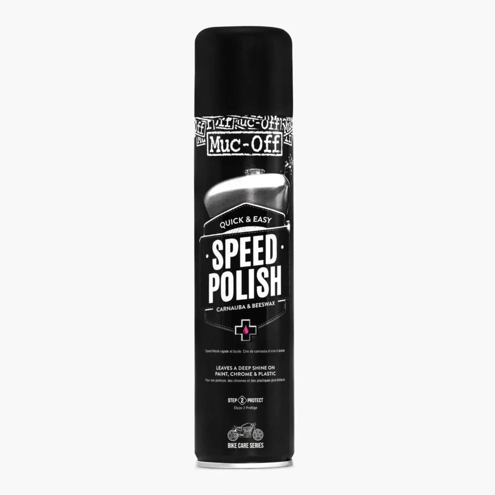 Muc-Off Speed Polish สเปรย์ขัดและเคลือบเงารถจักรยานยนต์