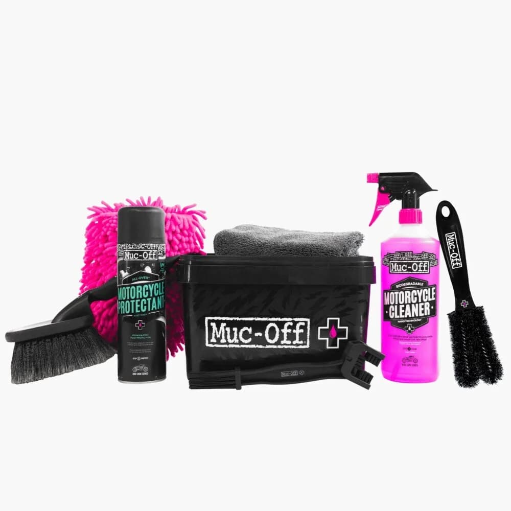 Muc-Off 8 in 1 Motorcycle Cleaning Kit ชุดเซ็ตดูแลรถจักรยานยนต์ 8-in-1