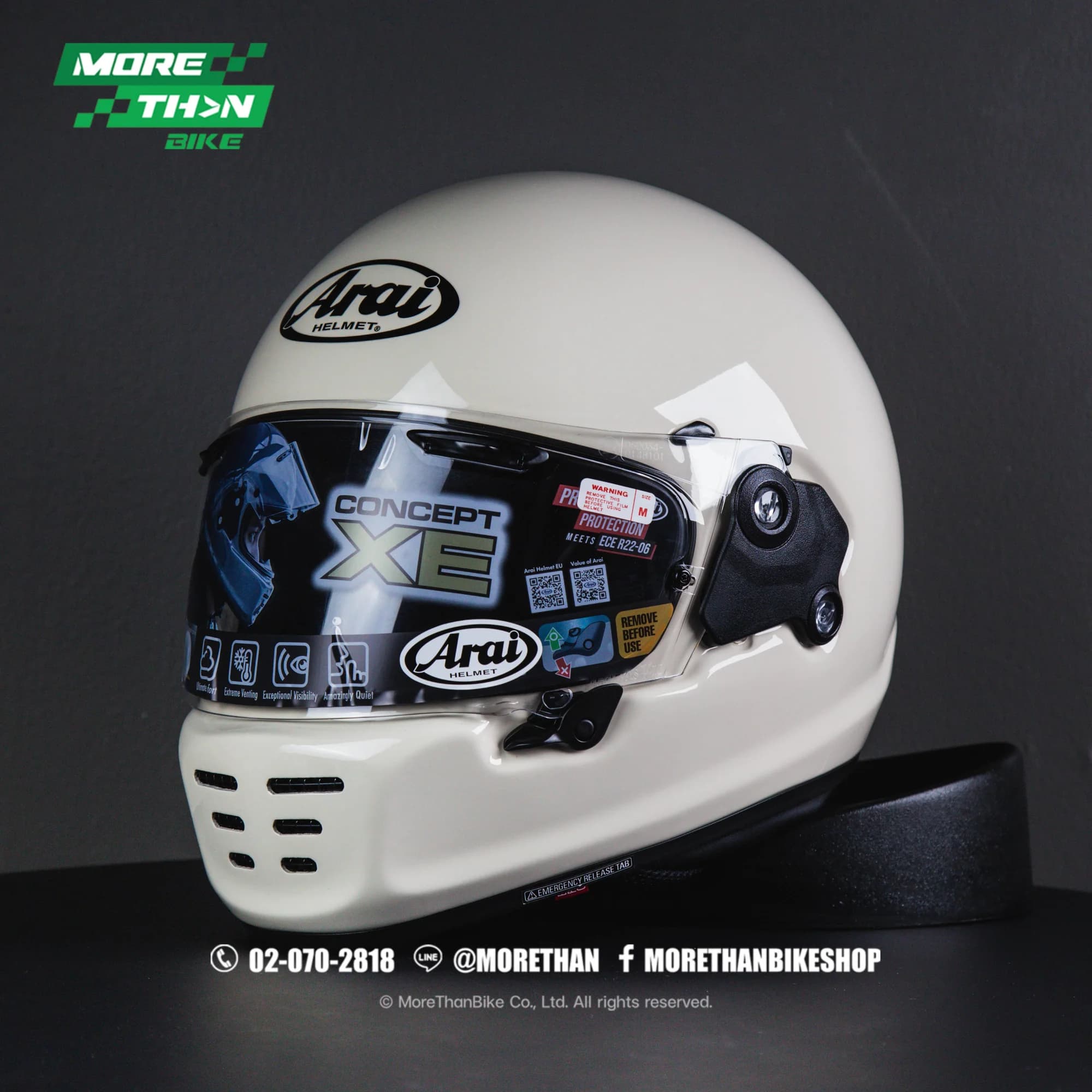 หมวกกันน็อค Arai รุ่น Concept-XE สี Modern Ivory