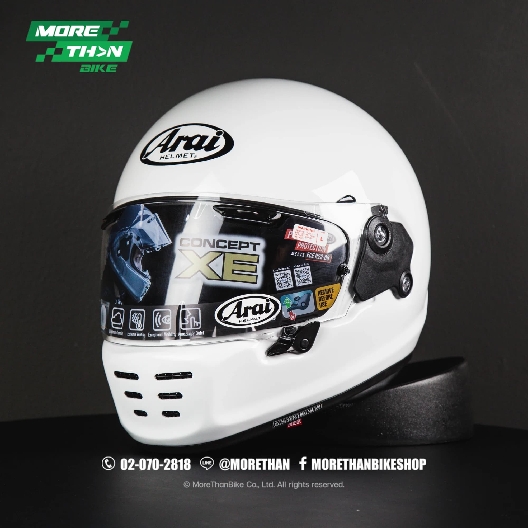 หมวกกันน็อค Arai รุ่น Concept-XE สีขาว