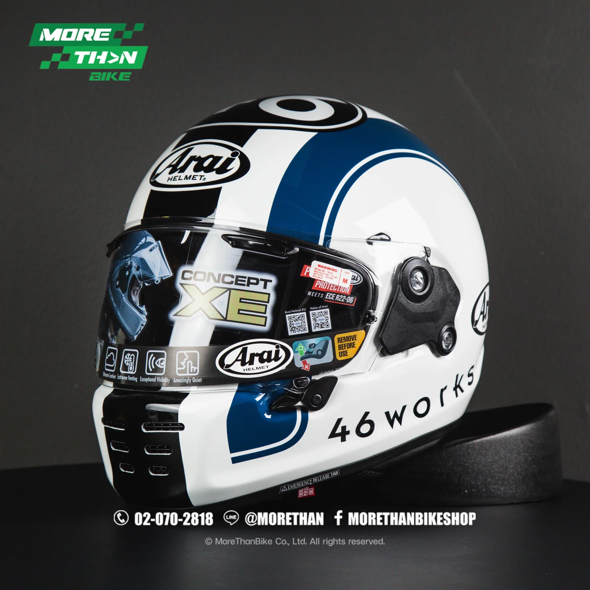หมวกกันน็อค Arai รุ่น Concept-XE ลาย 46works