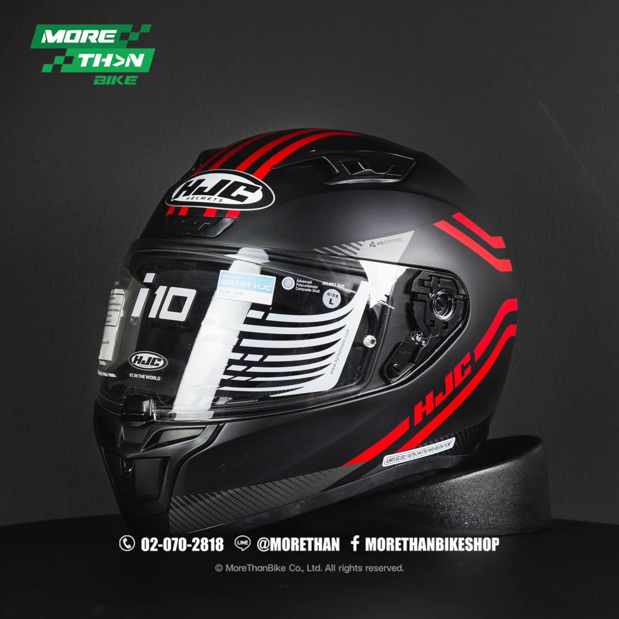 หมวกกันน็อค HJC รุ่น I-10 ลาย Strix MC1
