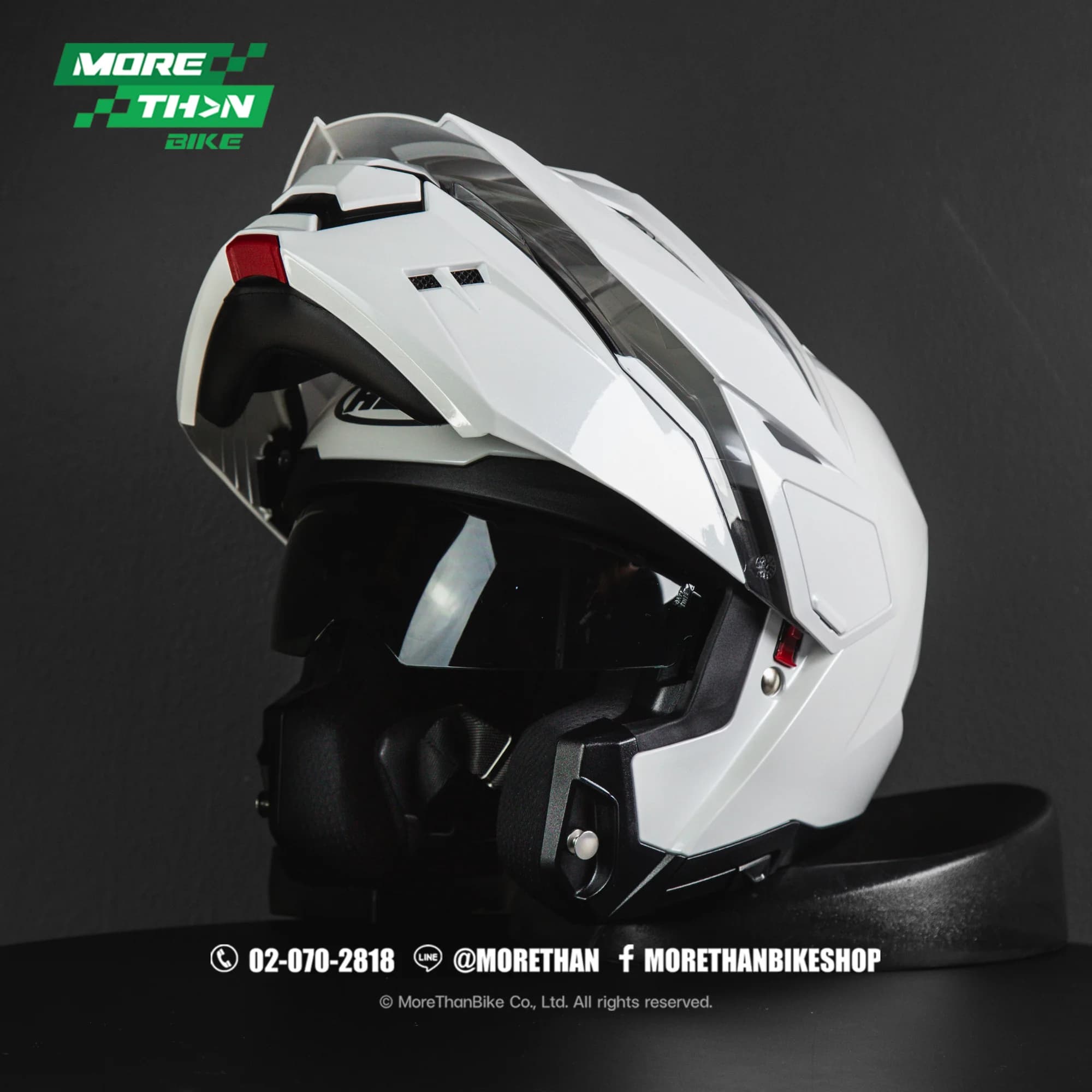 หมวกกันน็อค HJC รุ่น I-80 สี Pearl White (ขาว)