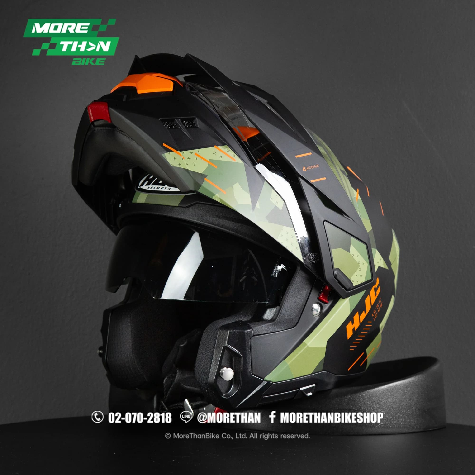หมวกกันน็อค HJC รุ่น I-80 ลาย Roki MC47SF