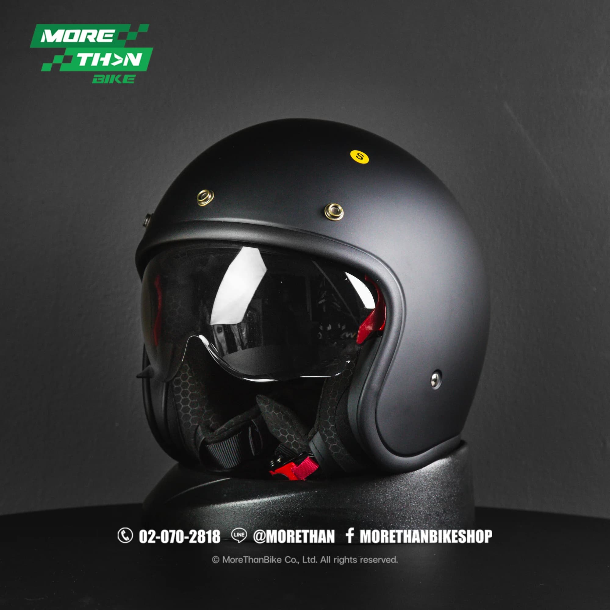 หมวกกันน็อค Zeus รุ่น ZS-389A สี Matt Black (ดำด้าน)