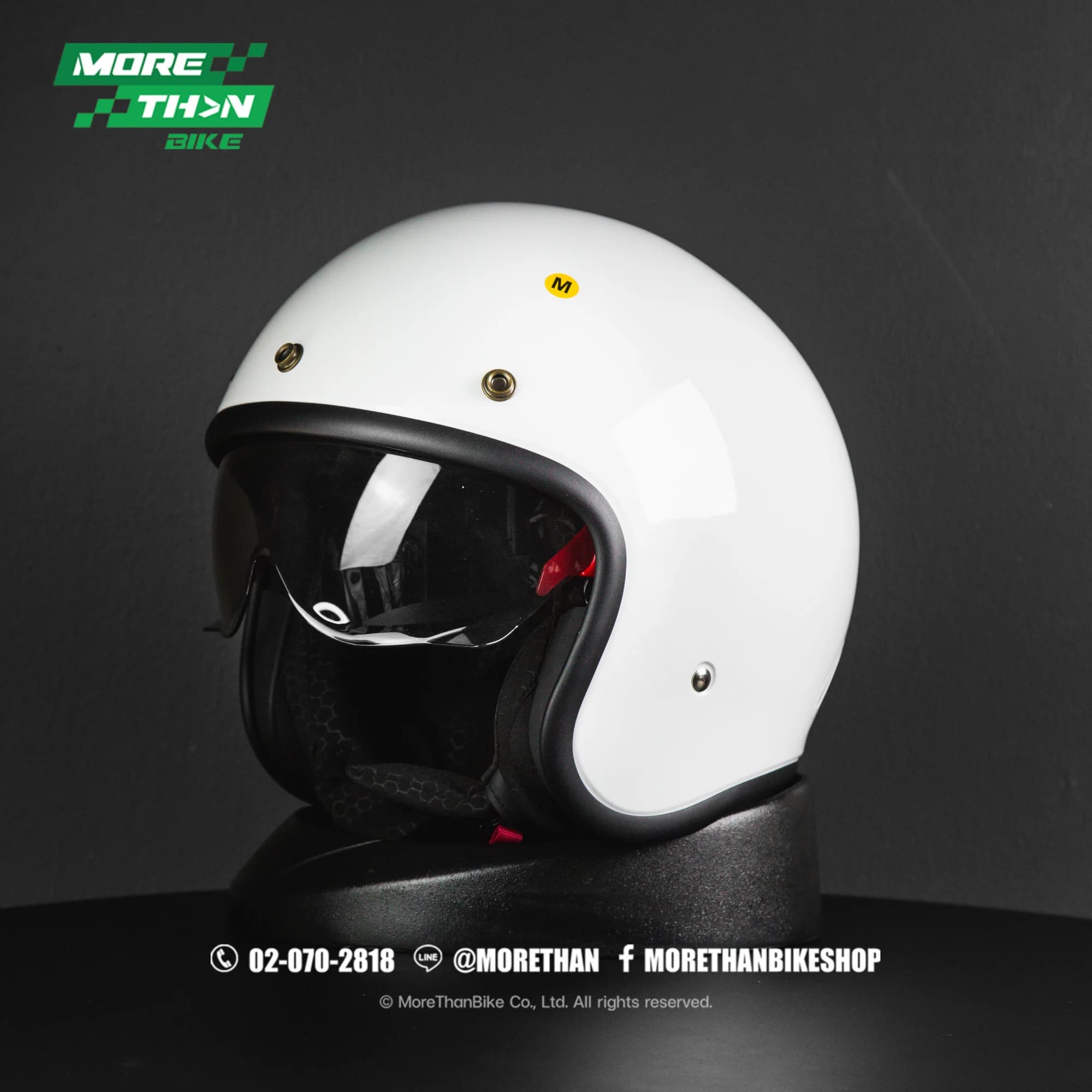 หมวกกันน็อค Zeus รุ่น ZS-389A สี White